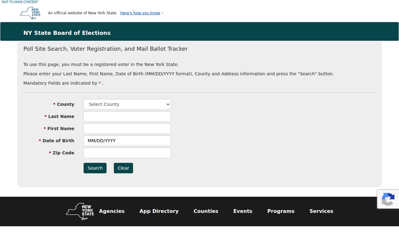 Camillus residents directory New York voter lookup fields
