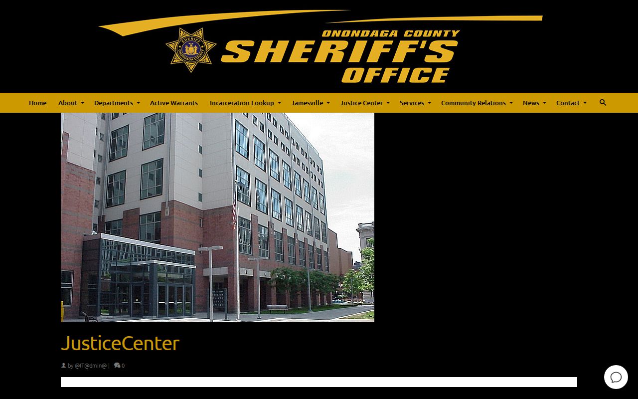 Camillus neighbors page view of the Onondaga Sheriff incarceration lookup route