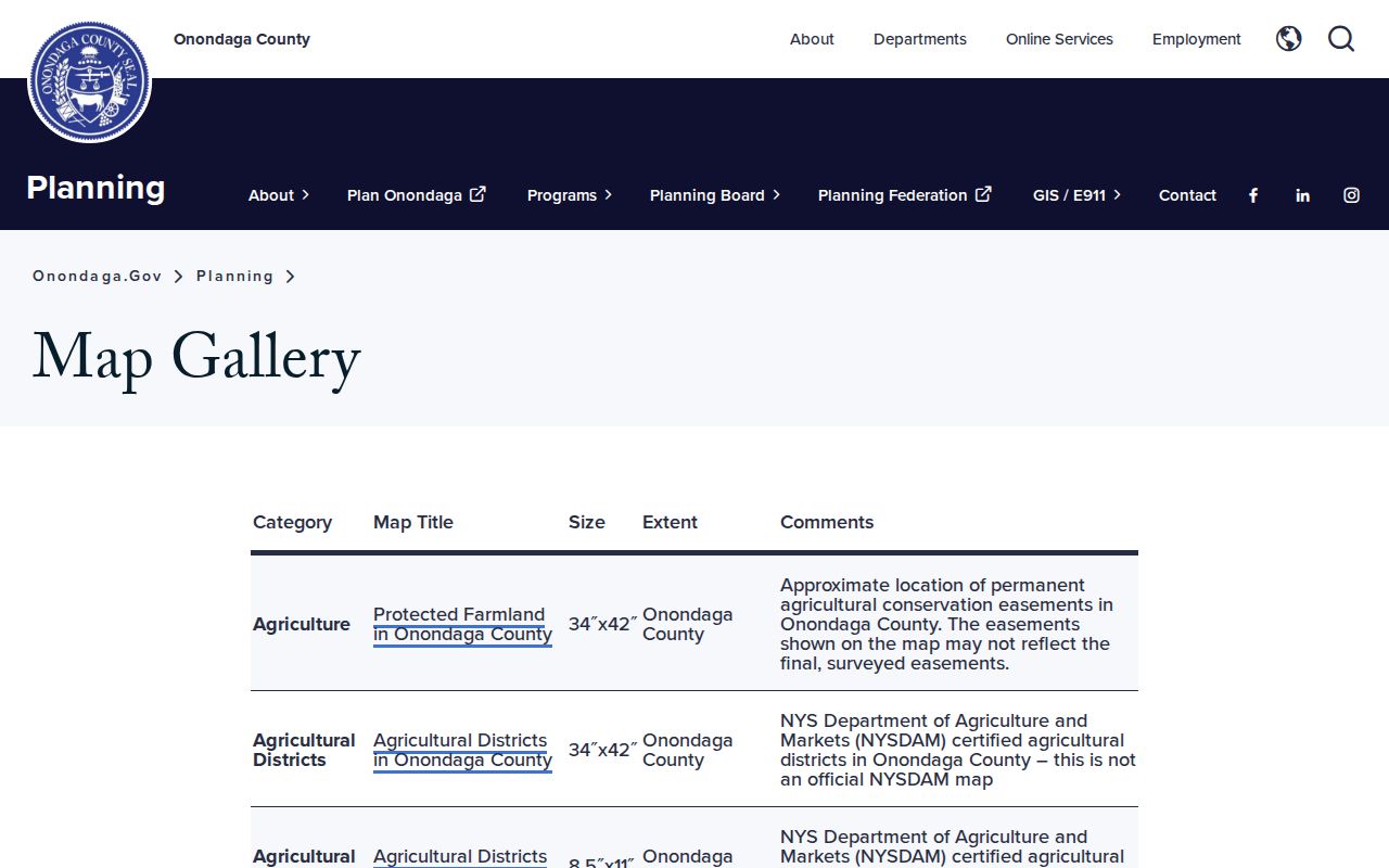 Camillus ZIP code directory Onondaga County map